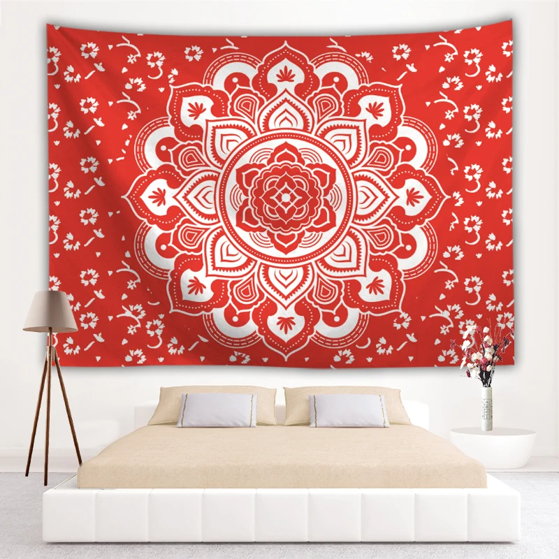 Тканый настенный гобелен мандалы decorativas doek muur украшения для спальни tapisserie Мураль