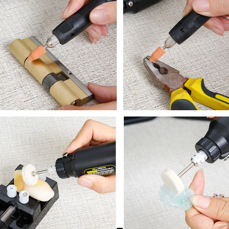 Multifunction Electric Grinder Drill Set Mini Drill Power carving Tools Electric Engraver Drill Machine Grinder With Rotary Tool