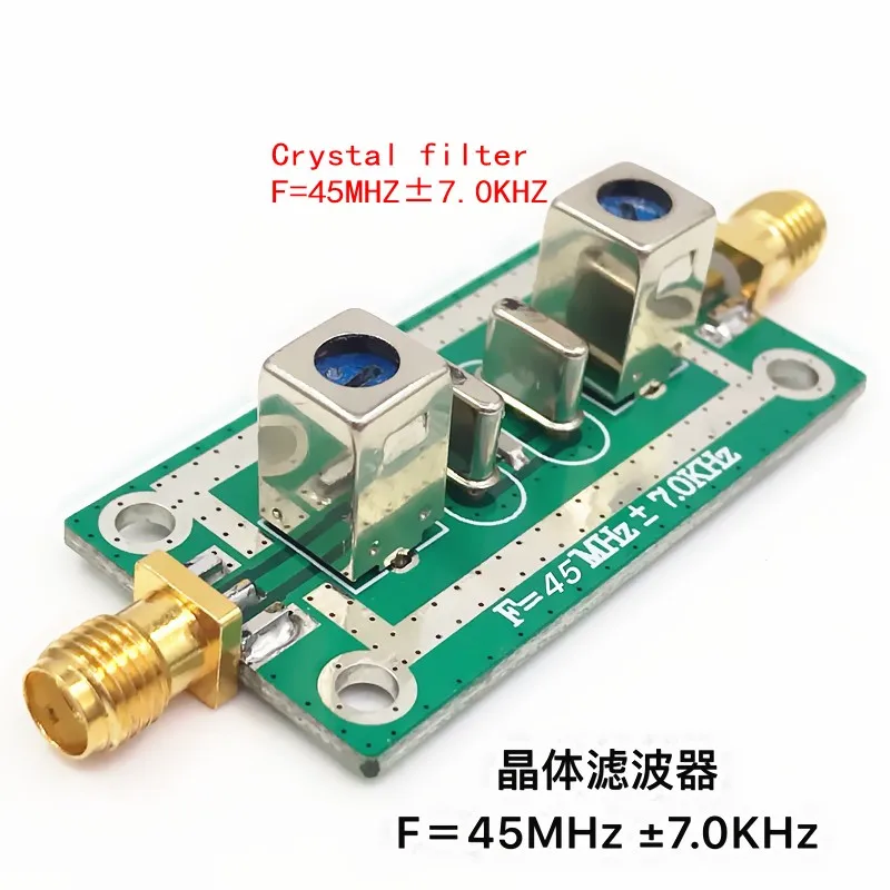 Quartz Crystal Filter Bandpass Narrowband Filter 45mhz 7khz Aliexpress Consumer Electronics