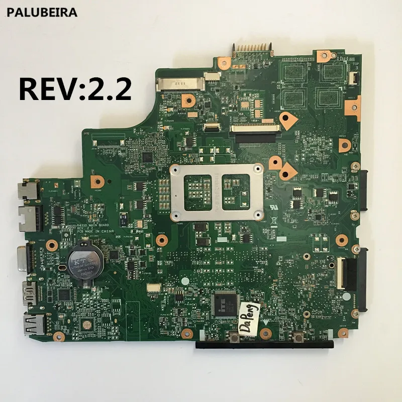 Материнская плата PALUBEIRA HM65 USB3.0 REV 2,2 для ASUS K43SD K43E Материнская плата ноутбука K43E Материнская плата K43SV K43SJ тест 100