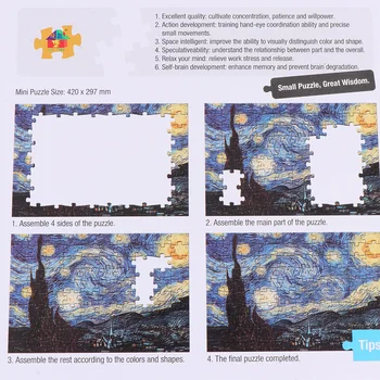 

Graph Paper Puzzle Simple Funny Puzzle Toy Reduced Pressure Puzzle for Adult Geometrical Photo Kids Educational Reduce Stress