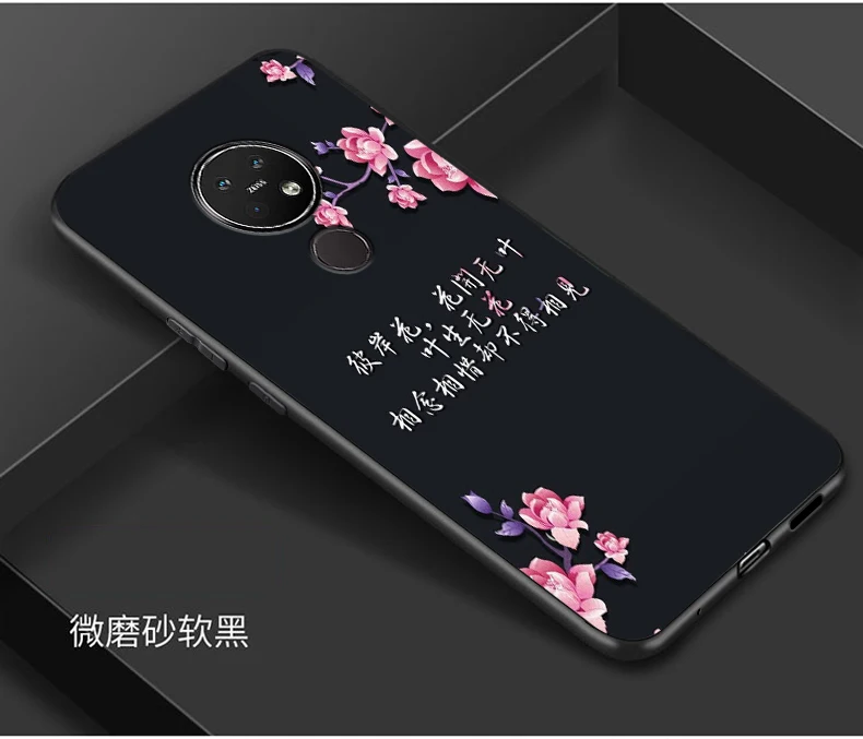 21 Для Nokia 7,2 Чехол Мягкий ТПУ силиконовый Модный чехол для Nokia 7,2 Nokia7.2 задняя крышка для телефона для Nokia 7,2 6," Coque Capas - Цвет: 21