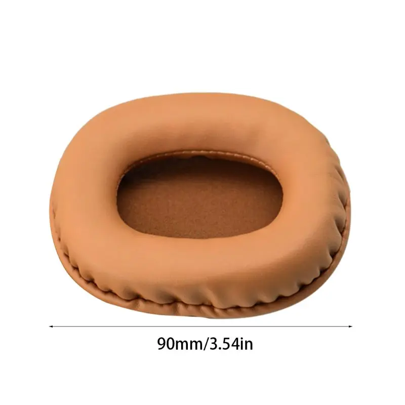 

Leather Earpads Sponge Ear Cushion Cover For -SteelSeries Arctis 3 5 7 Headphone
