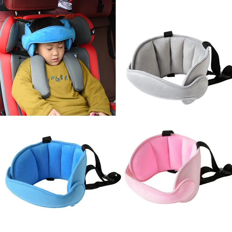 

Baby Kids Adjustable Car Seat Head Support Head Fixed Sleeping Pillow Neck Protection Safety Playpen Headrest Safe And Comfort