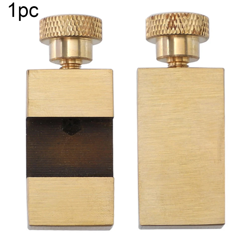 Locator Universal Positioning Block High Efficiency Woodworking Tools Durable With Steel Ruler Scribe Accurate Brass Carpentry
