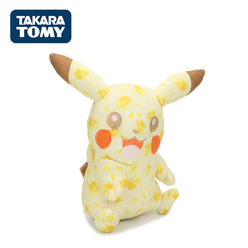Takara Tomy Плюшевая Кукла Пикачу Плюшевые игрушки Милый 20-летие Ver. Мягкая игрушка