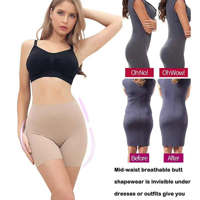 Thigh Slimmer Shapewear Panties for Women Slip Shorts High Waist Tummy Control Cincher Girdle Body Shaper tummy tucker for women