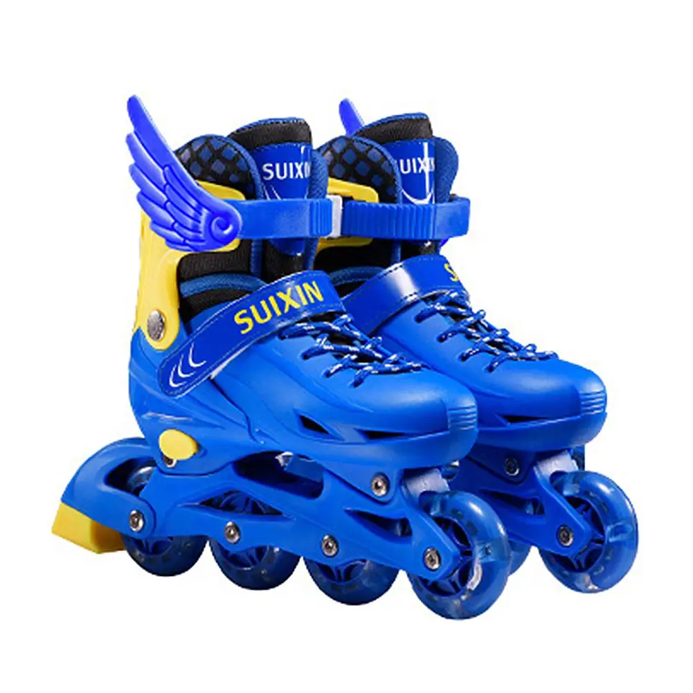 

Comfortable And Breathable Skates Roller High Elastic Resin Filling Inline Skates With Four Sizes Adjustment For Kids Boys Girls