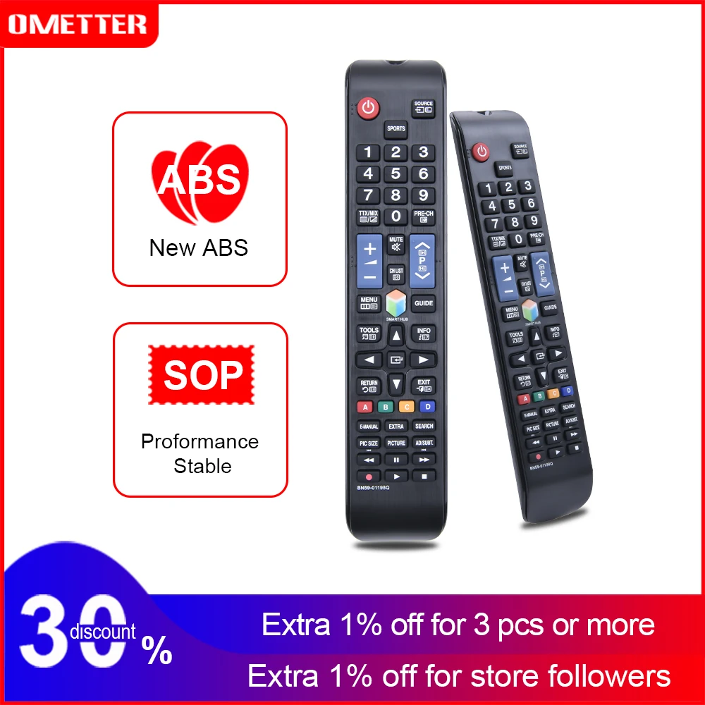 Uso Telecomando Per Samsung Led Tv Lcd Bn59-01198Q Ua60Js7200W Ua65Ju6400W Ua75Ju6400Wxxy Fernbedienung Remoto Controller