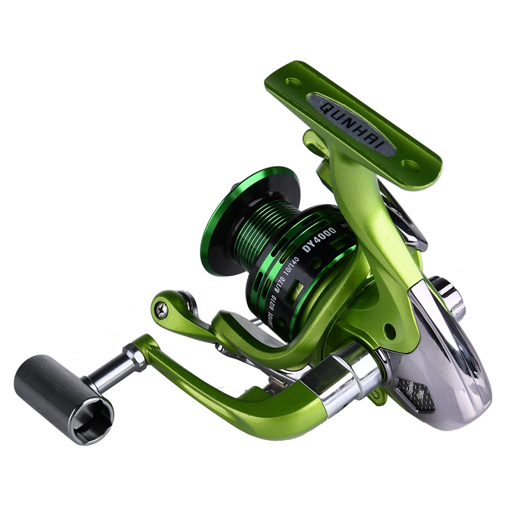 

Goture Dual-color Oxidation Spool Fishing Reel Waterdrop Design Line Guide Thick Bail Arm Spinning Reel #DY2000A-7000A