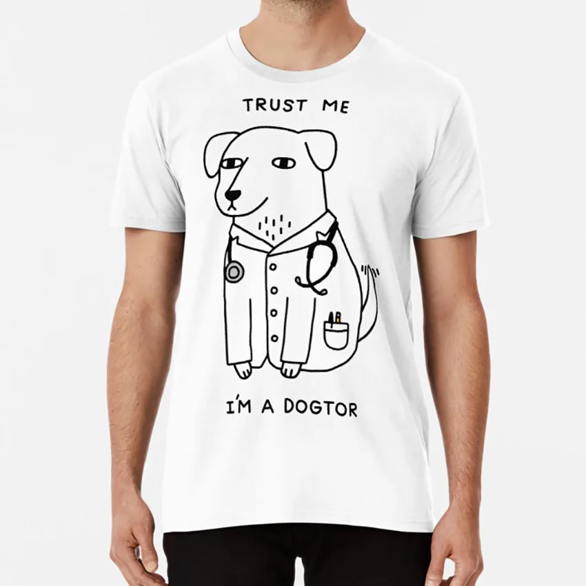 

Dogtor T Shirt Dog Dogs Puppy Puppies Doctor Doctors Funny Cute Pun Dogtor