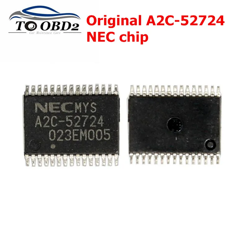 Новейшая модель A2C 45770 52724 чип NEC для Benz W204W207 W212 ESL ELV Чип mercedes работы VVDI MB BGA