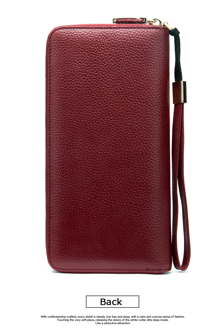 Женский кошелек WESTAL из натуральной кожи, женская сумка-клатч, длинный Модный женский кошелек с держателем для карт, кошелек для монет, сумка 8875