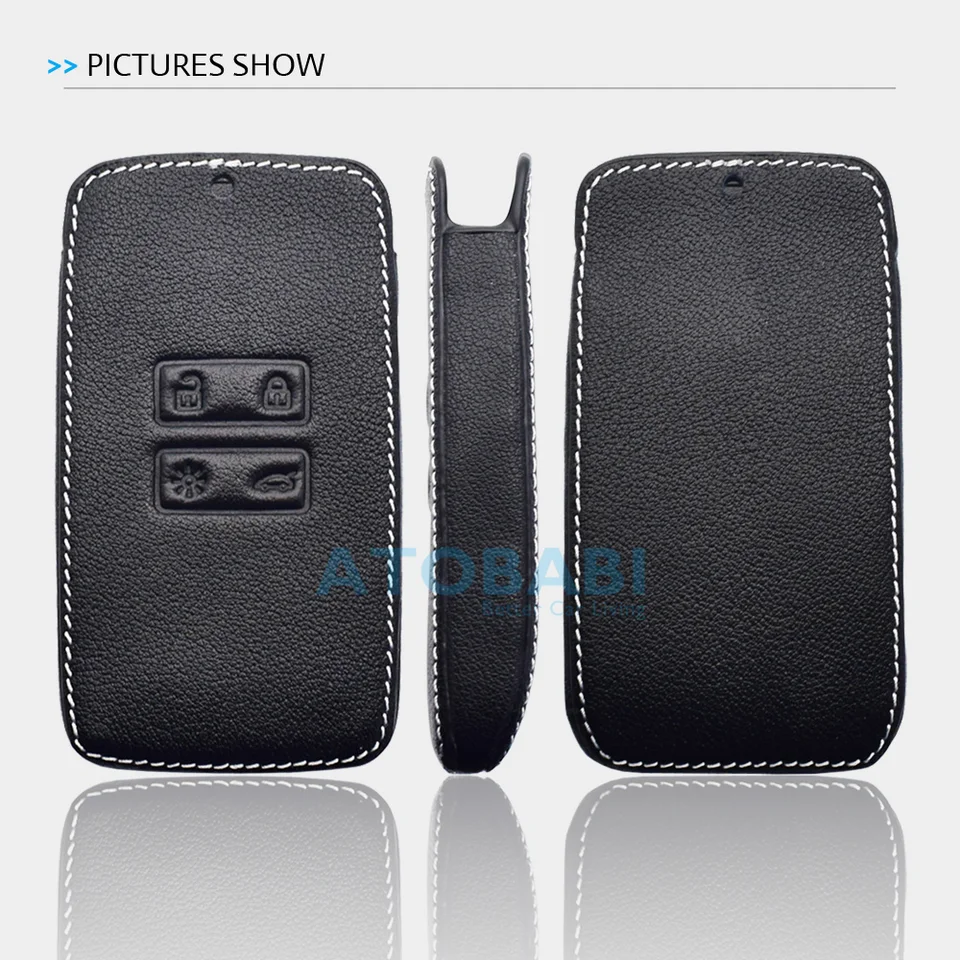 HIBEYO Car Key Case Fit for Renault Key Case, Silicone Flip Key for Renault Sandero Stepway Logan Clio Arkana Captur Kadjar Key Case Protective Cover Keychain 3 Button Blue