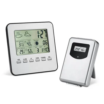 

Wireless Weather Station Weather Forecast LED Display Sensors Gift Accurate Digital