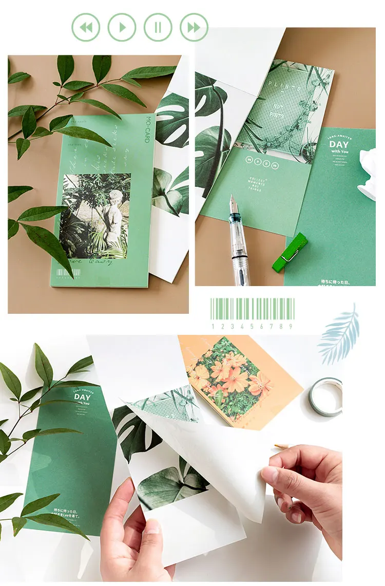 AngelHere Store 24 листа Kawaii блокнот для заметок ins Photo Note pad 3 типа внутренний блокнот двойная крышка канцелярский школьный офисный блок питания