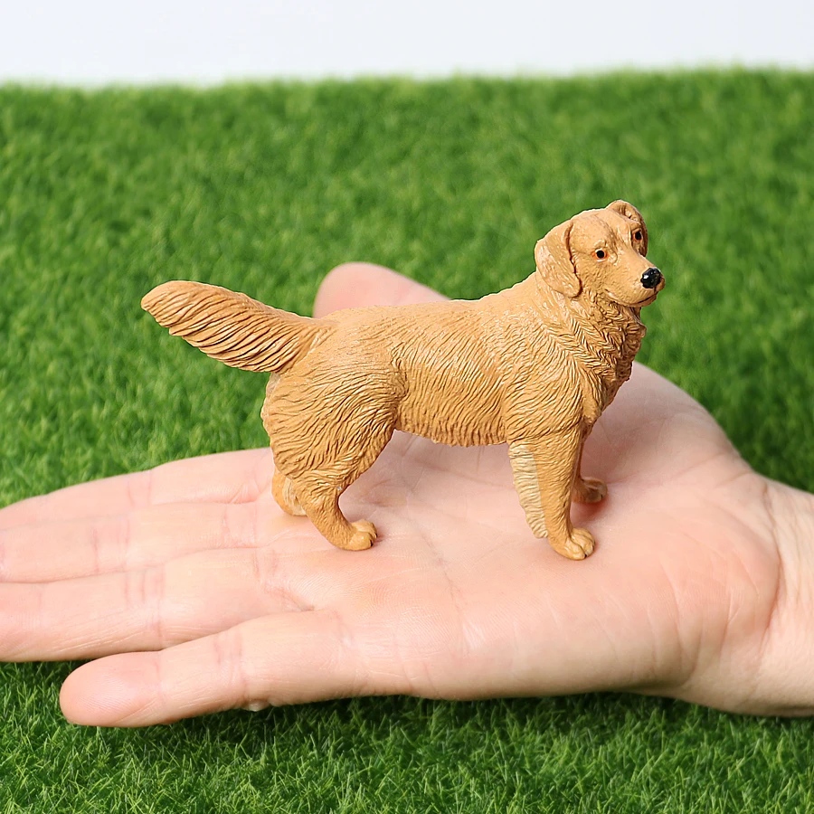 Simulation Dog Animal Figurines - Decorative Gift