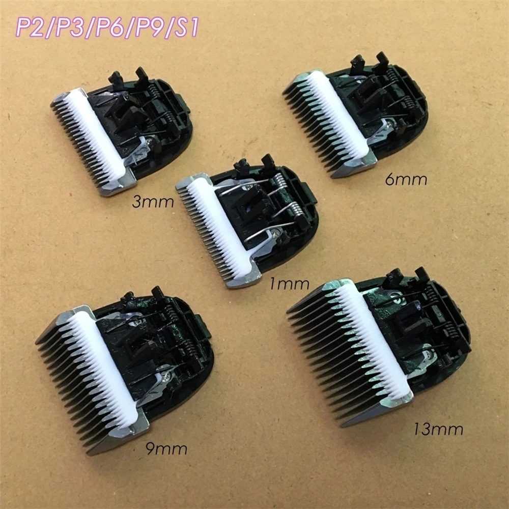 Улучшенная собака клипер для волос триммер Дополнительное лезвие насадки интегрированная режущая головка 3/6/9/13 мм для BaoRun X6 X7 A8S P2 P3 P6 P9 S1