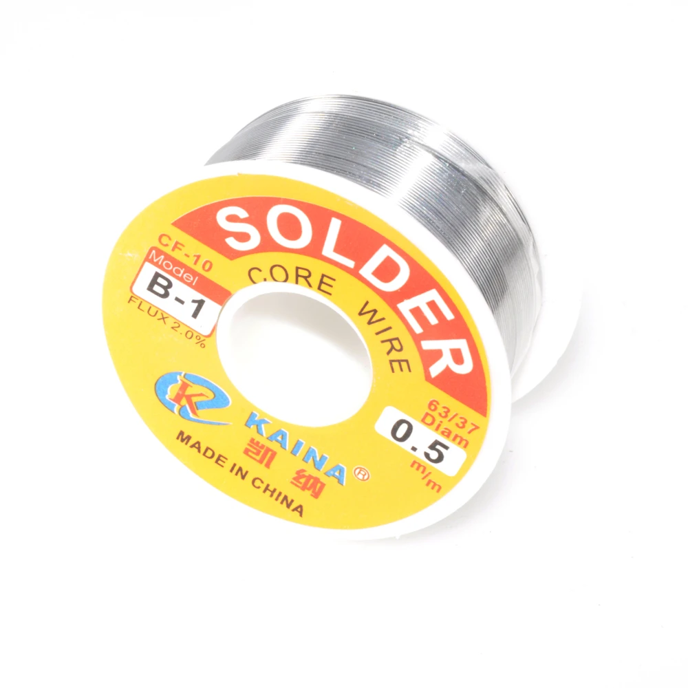 Solder Wire Tin 100G CF-10 63/37 Model B-1 0.5/0.6/0.8/1.0/1.2/1.5/2.0mm Diameter Welding Solder Core soldering wire soldering tin wire welding wires