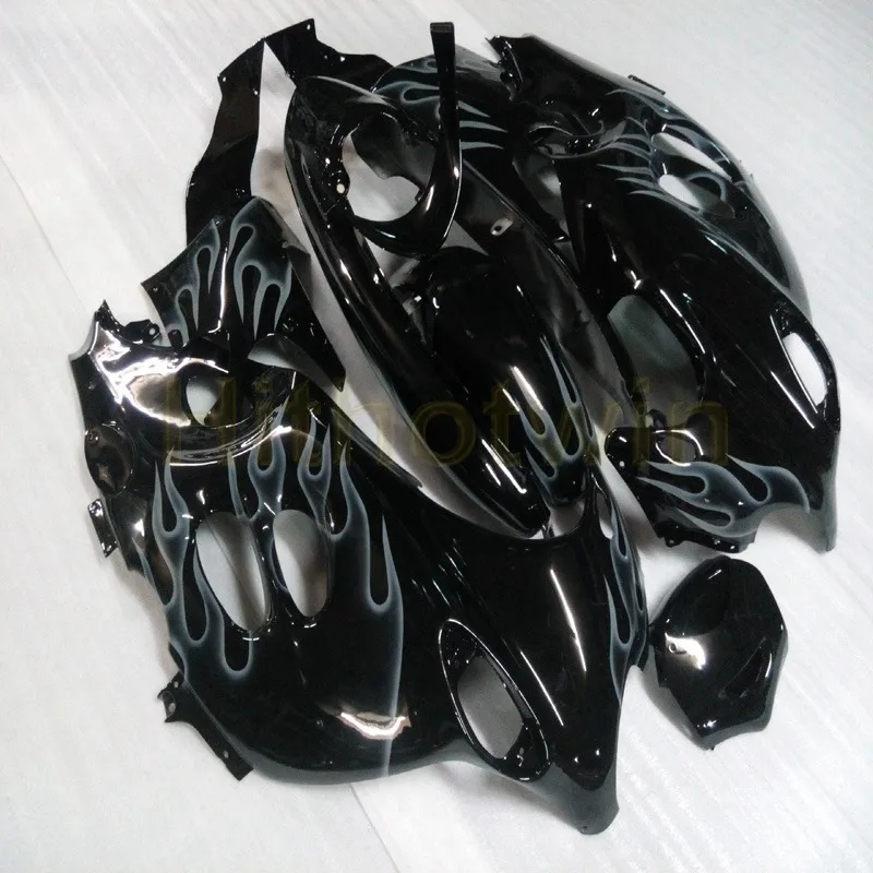 Заказной обтекатель мотоцикла для GSX750F GSX600F 2003 2004 2005 2006+ винты+ красное пламя