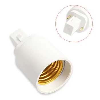 

G24 to E27 Socket Base LED Halogen CFL Light Bulb Lamp Adapter Converter Holder Lamp Holder Converters LB88
