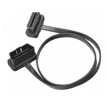 

Professional 16 Pin 8 Core OBD2 Extension Cable Male to Female Connection Flat Line Diagnostic Cable for Cars Hot