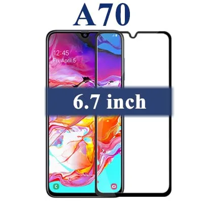 Закаленное стекло для samsung Galaxy A70 A80 A90 Защитная пленка для экрана Samsyng Galax A 70 80 90 Защитная Броня Samsun 70A 80A 90A Sam - Цвет: For samsung a70