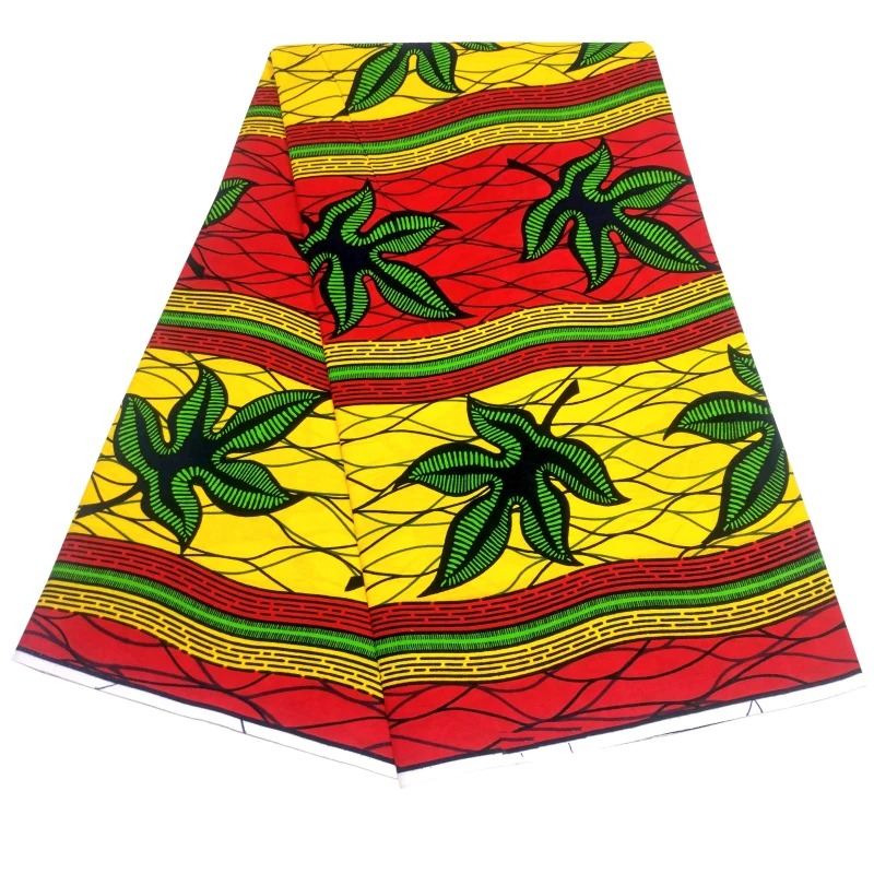 Африканский Анкара материал 6 ярдов африканская одежда восковая ткань Африканская набивная хлопок настоящая мягкая восковая ткань для женского платья 0038