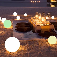 Waterproof Led Garden Ball Light Outdoor Lawn Lamps Rechargeable Party Landscape Swimming Pool Floating Lights Piscina Hot Sale