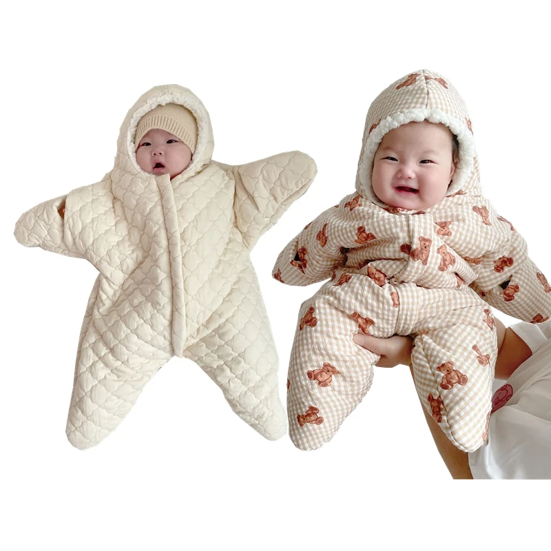 Zegevieren Vertrek Gemoedsrust Thermal Infant Jumpsuit | Baby Thermal Clothing | Sea Star Babies | Footies  Baby - Cotton - Aliexpress