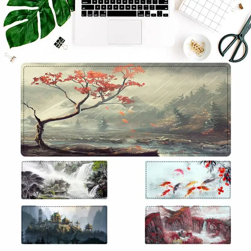 Новые товары художественные картины в китайском стиле игровой коврик для мыши