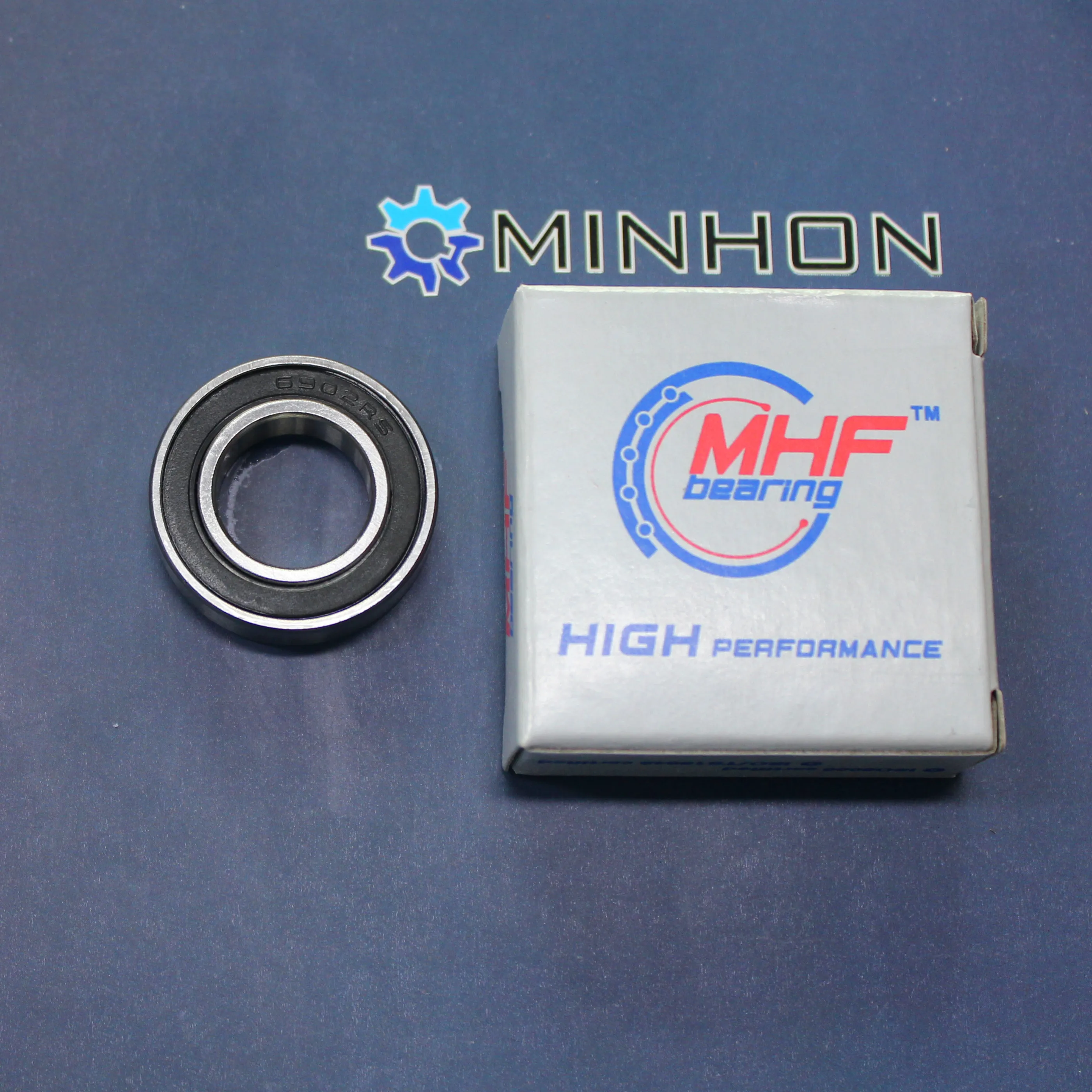 MHF 6902 2RS Размер 15*28*7 мм миниатюрные Глубокие шаровые подшипники Самая низкая цена