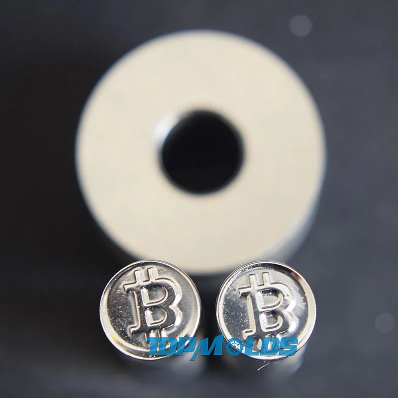 Bitcoin Tablet Die 3D Pill Press Mold Candy Punching Die Custom Logo Calcium Tablet Punch Die