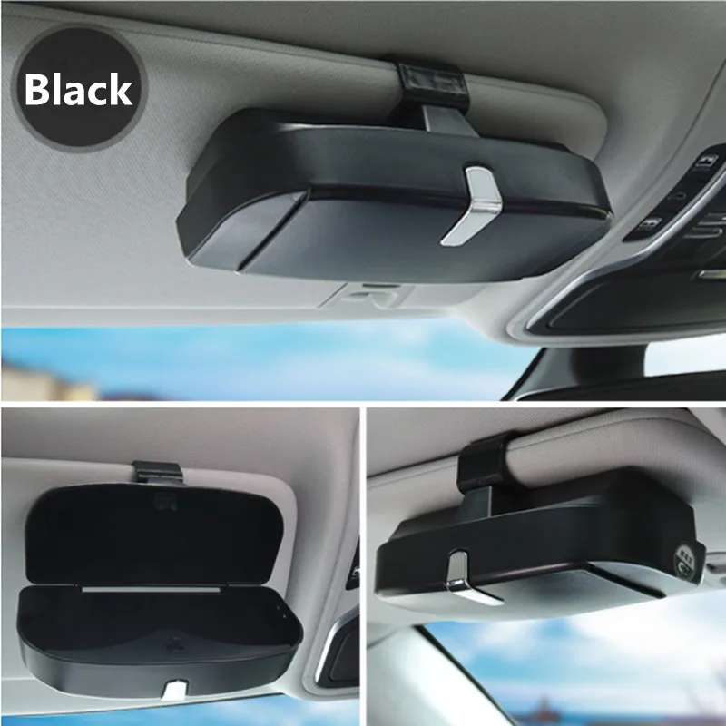 Car Sunglasses Holder Glasses Case Cage Storage Box For Citroen Grand C4 Picasso C4 Aircross C Elysee DS3 C5 C3 C2 C4 C6 C8 DS4