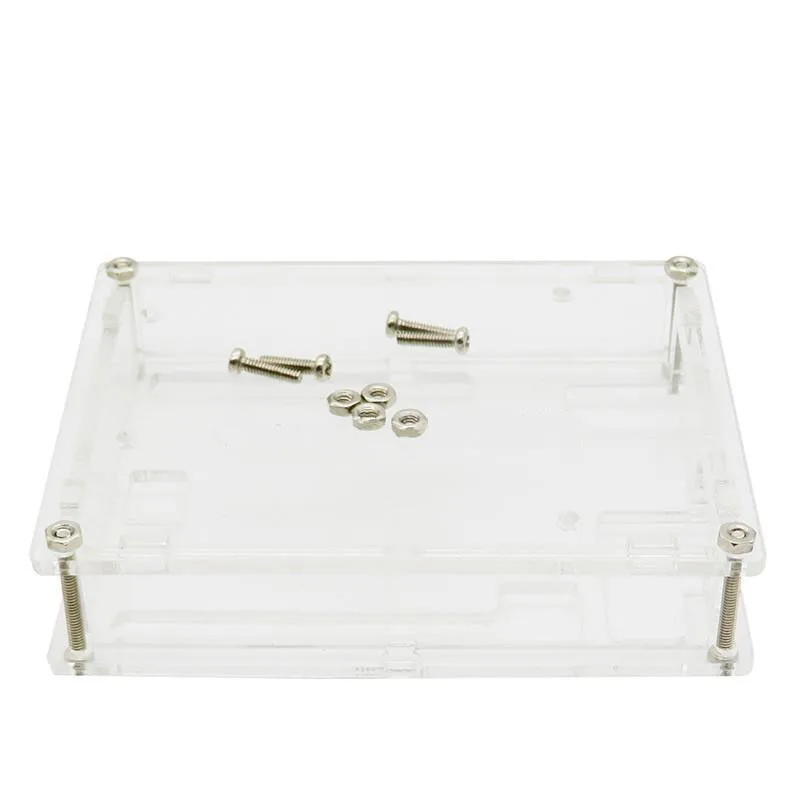 Per Custodia Uno R3 Scatola Acrilica Trasparente Trasparente Cover Trasparente Compatibile Per Custodia Arduino Uno R3