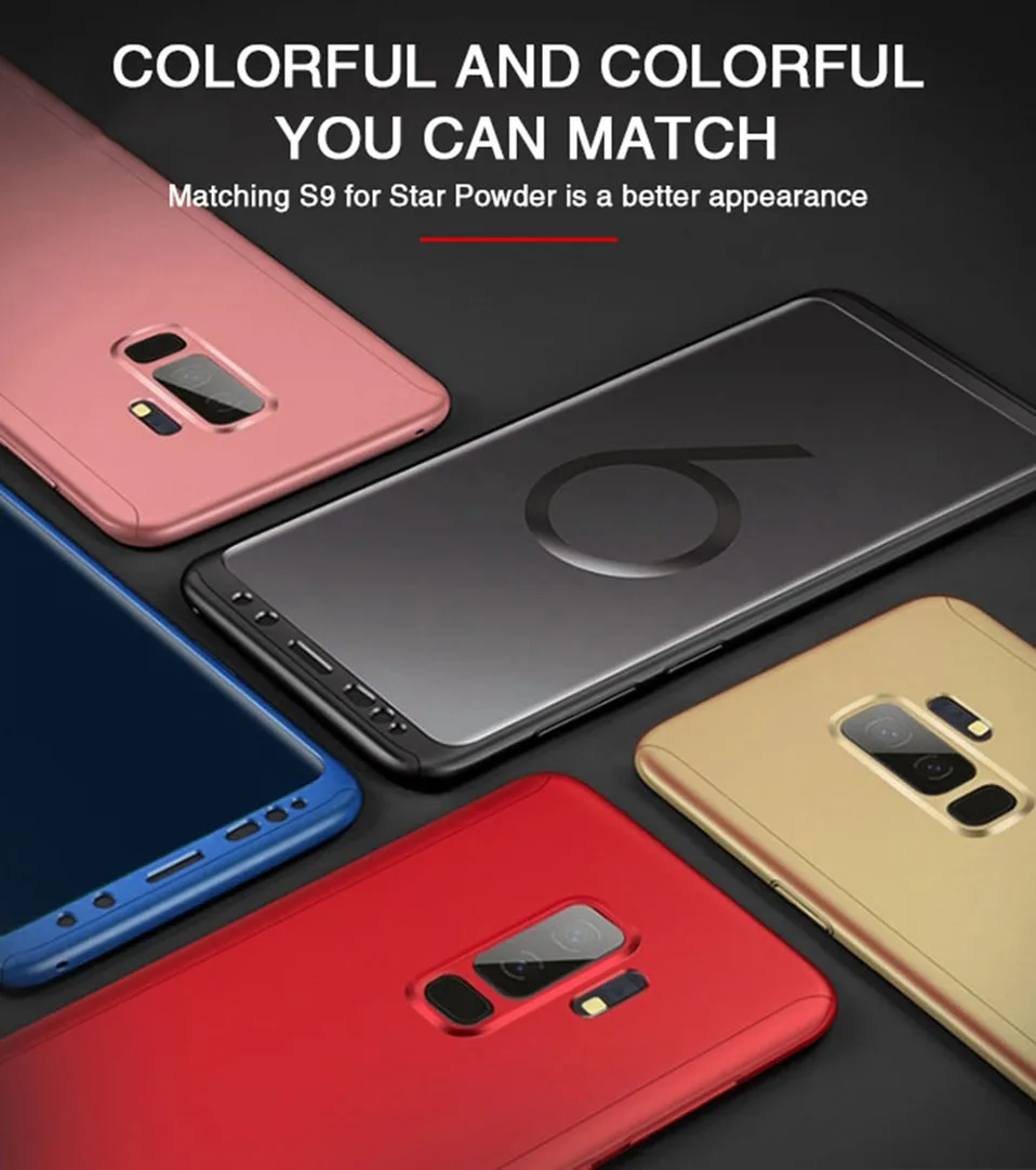 360 Full Protection Cover Phone Case For Samsung Galaxy A51 A71 Back Cover Case With Glass (11)