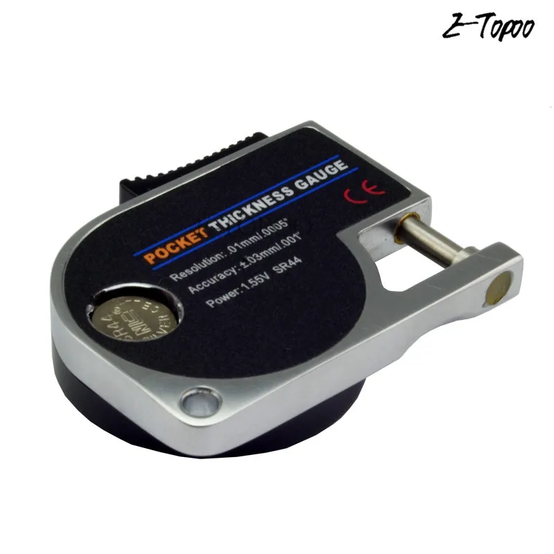 Hobbit Genuine Product Stainless Steel Overall 10 Mm/0." Mini Thickness Gauge Thickness Measuring Gauge