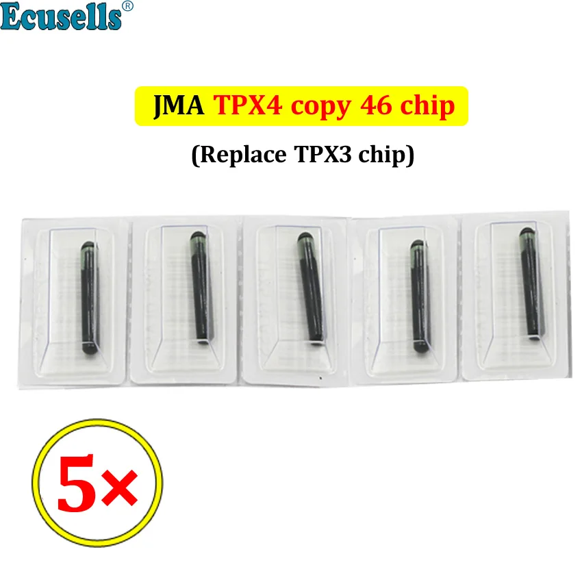 5 шт./лот чип ключа JMA TPX4 чип-транспондер чип-кланер клон чипа 46 копия ID46 |