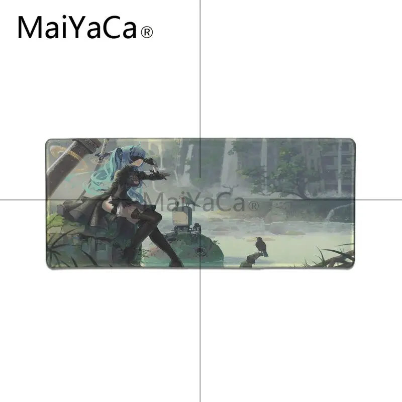 MaiYaCa NieR Automata jorha коврик для мыши геймерская игра коврики большой игровой коврик для мыши геймер мультфильм шаблон коврик для мыши - Цвет: Lock Edge 30X90cm