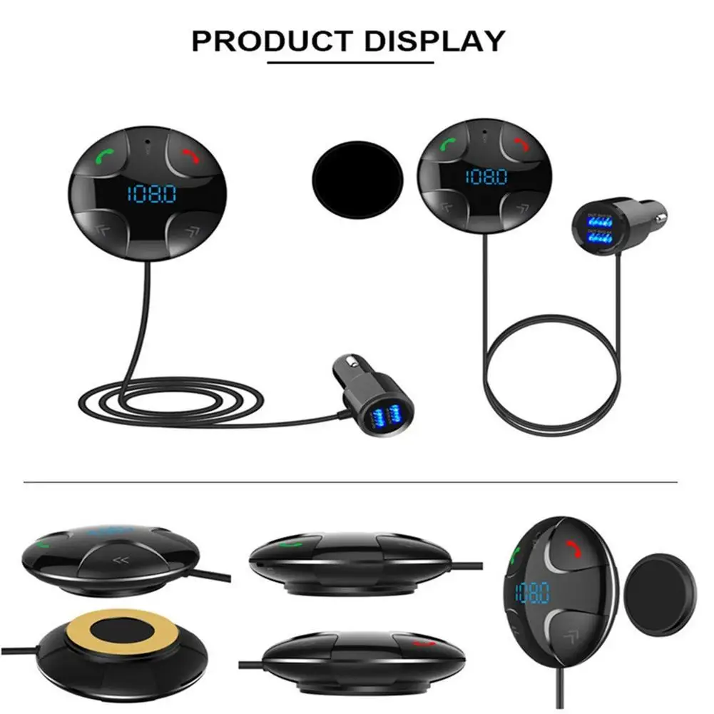 Автомобильный комплект, Bluetooth, fm-передатчик, MP3 плеер, USB, ЖК-пульт, freispeinrichtung, u-диск, TF, Hochwertigen