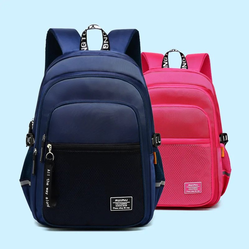 

Rui pai Schoolbag for Elementary School Students Men's 4-6 Grade Korean-style Burden Relieving Spine-Women's 6-12 a Year of Age
