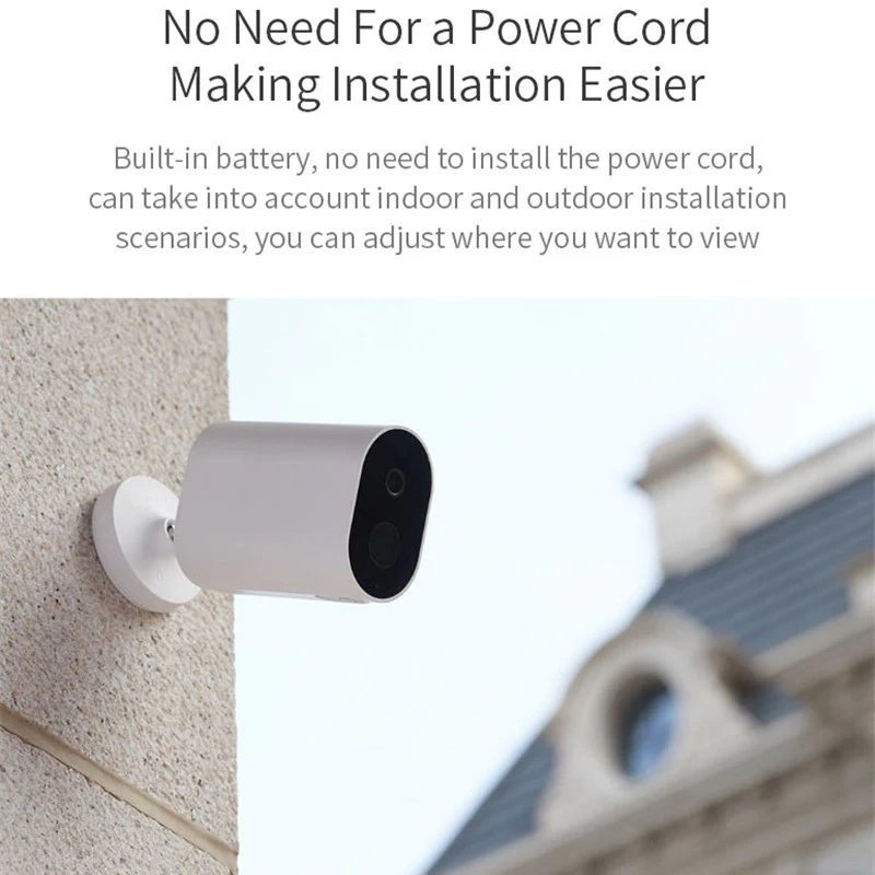 Xiaomi Mijia Smart camera CMSXJ11A 1080P 120 градусов F2.6 AI гуманоидная обнаружения ip-камера s Водонепроницаемая ночная версия радионяня