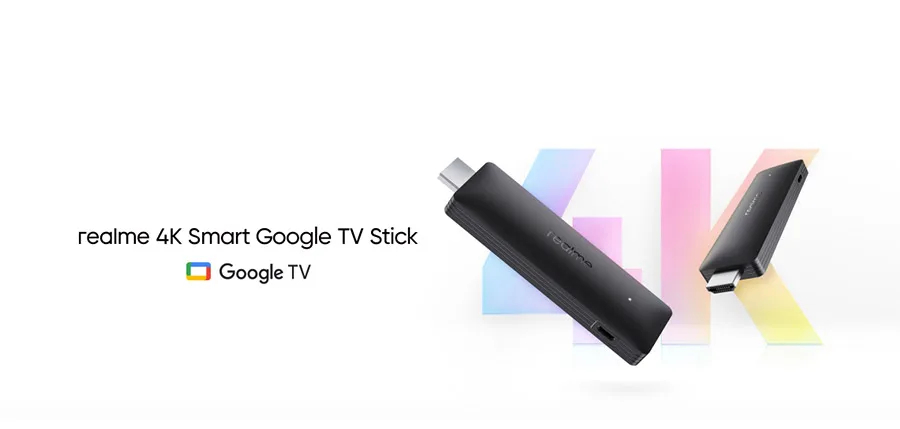 Realme 4K Smart Google TV Stick /Google TV عصا تلفزيون جوجل