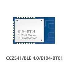 E104-BT01 CC2541 SMD модуль Bluetooth 2,4 ГГц Ble 4,0 ibeacon радиочастотный передатчик приемник IOT SPI 2,4 ГГц беспроводной модуль приемопередатчика