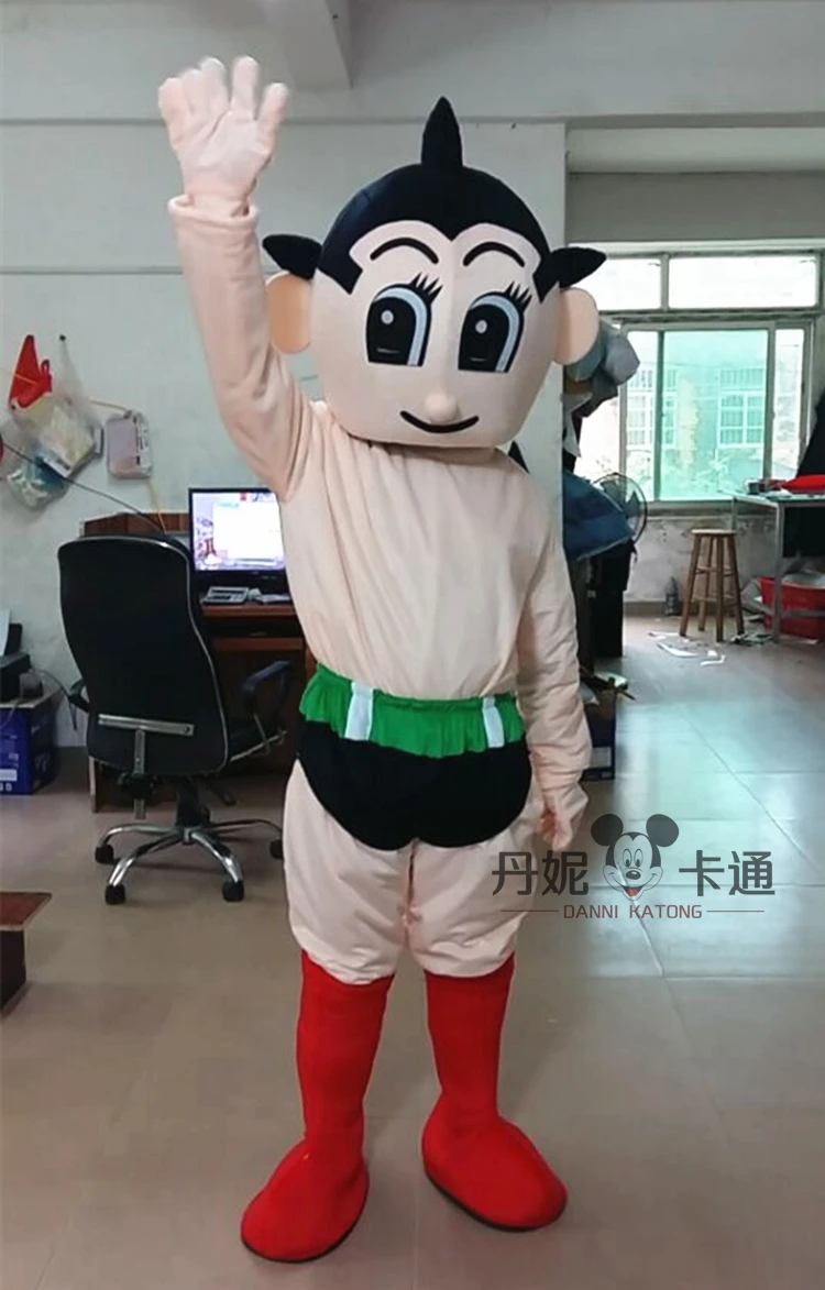 Astro Boy маскарадный костюм нарядное платье карнавальный костюм Взрослый размер мультяшный персонаж милый маскарадный костюм для Хэллоуина вечеринки
