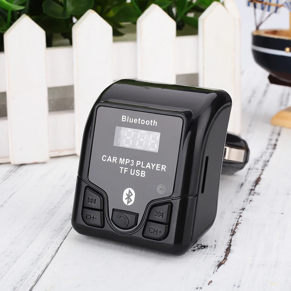 12V Bluetooth Car Kit MP3 LCD Digital Display Player Wireless Radio Adapter