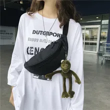 INS ультра-Fire Pack lazess SaiL bu yao bao подвеска в виде лягушки новая стильная модная универсальная нагрудная сумка на плечо в Корейском стиле