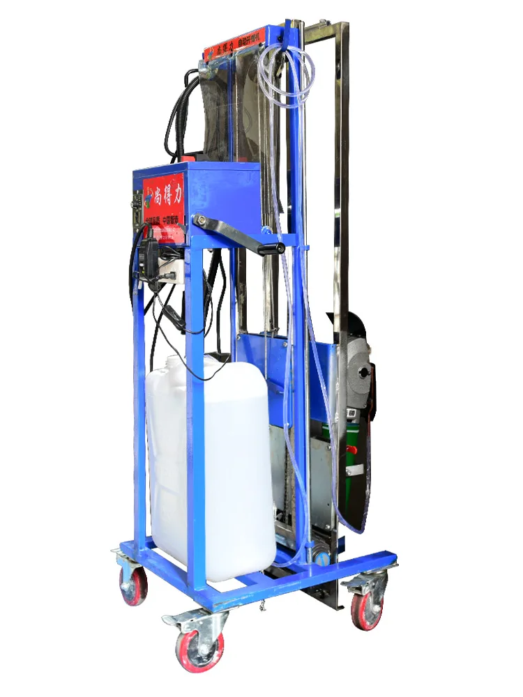 Shelf slotting machine automatic lifting hydropower project installation once forming dust-free concrete cutting machine