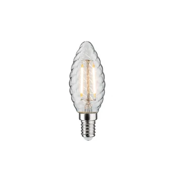 

28371 LED lamp Candle twisted Paulmann 2,5 E14 transparent 23