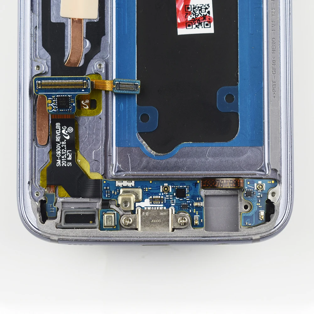 5.1'' SUPER AMOLED for SAMSUNG Galaxy S7 Flat Display G930 G930F Touch Screen Digitizer LCD with Frame Replacement FreeShipping